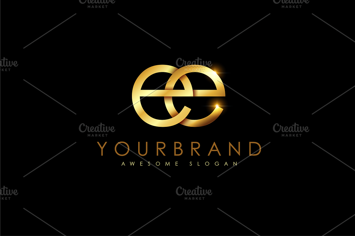 EE Golden Logo, a Branding & Logo Template by Luis Muniz (Photo 2 of 2)