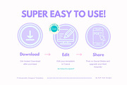 Y2K Instagram Post n Story Templates, a Social Media Template by Hell Yeah Designs (Thumbnail 4 of 10)