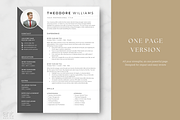 Modern Resume Template - Theodore, a Resume Template by AntDesignStudio (Thumbnail 3 of 18)