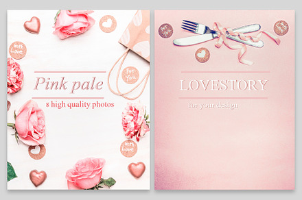 Pink pale LOVESTORY bundle