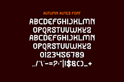 Autumn Autes - Tropical Font, a Sans Serif Font by Iqsiart Studio (Thumbnail 5 of 6)