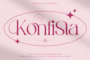 Konfista, a Serif Font by Nathatype (Thumbnail 1 of 10)
