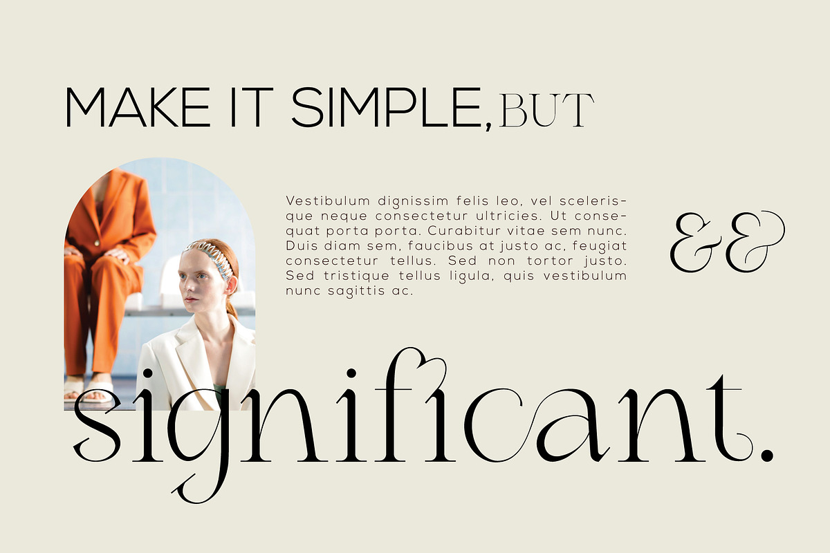 Evostime Classy Serif, a Serif Font by merakistd (Photo 7 of 12)