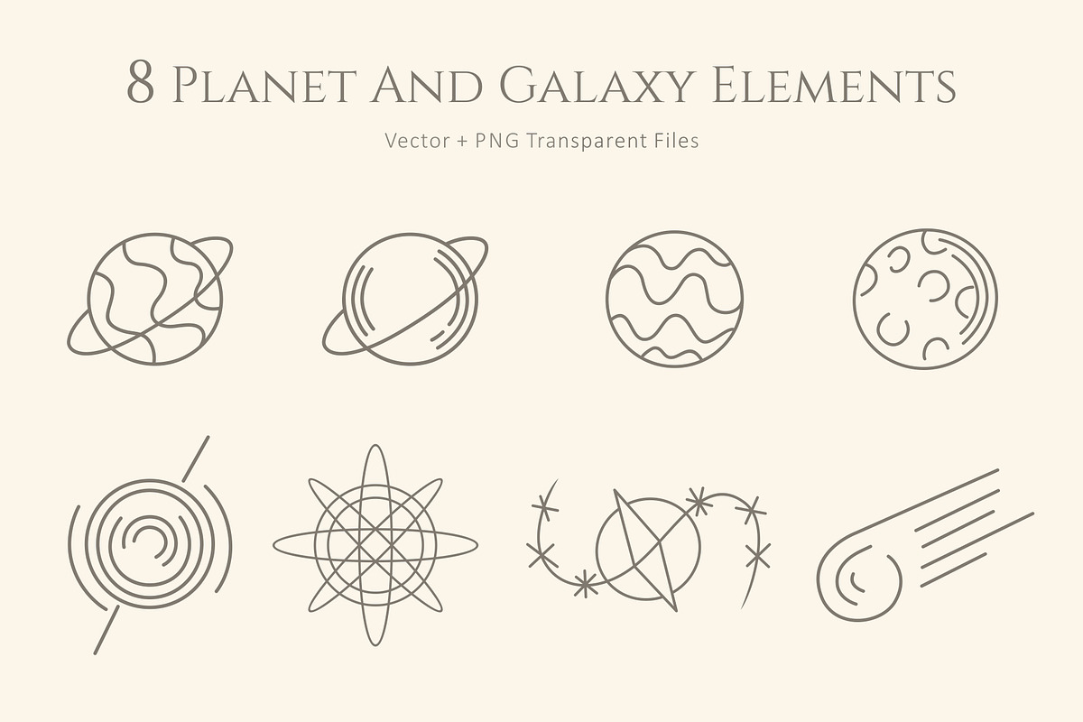Magic Celestial Logo Collection, a Templates & Theme by Metrolinevision (Photo 6 of 9)