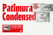Patimura Condensed | Surrealist Type
