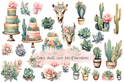 Southwestern wedding design elements, an Object Graphic by Mrs.Swan_Design (Thumbnail 5 of 10)