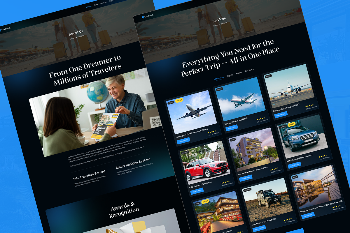 TripFreak - Travel HTML Template, a HTML Template by TNCFlow (Photo 5 of 5)