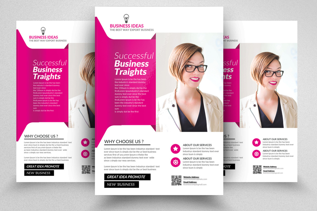 100 Business Flyers Mega Bundle, a Flyer Template by Design Up (Photo 39 of 100)