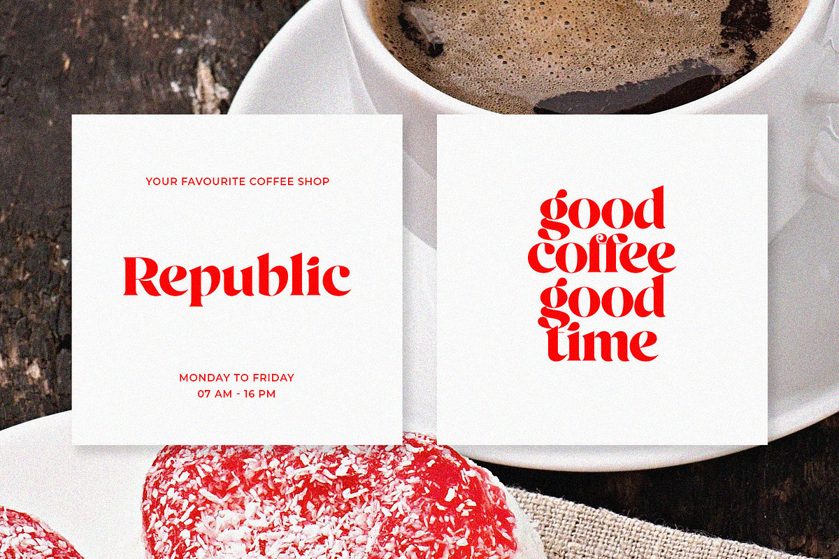 Blush Asliring - Display Retro Serif, a Serif Font by BrandSemut (Photo 3 of 20)