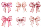 Pink Coquette Bow Sublimation, an Illustration by SinaCreation (Thumbnail 2 of 5)