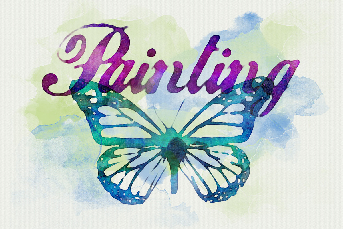 Watercolor Text Effects