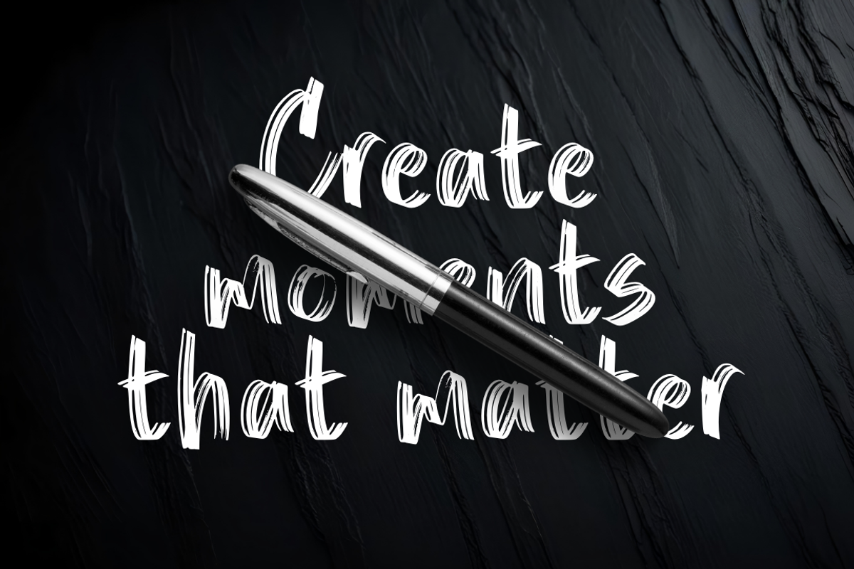 Rough Punch - Handbrush Font, a Handwritten Font by Sronstudio (Photo 6 of 9)