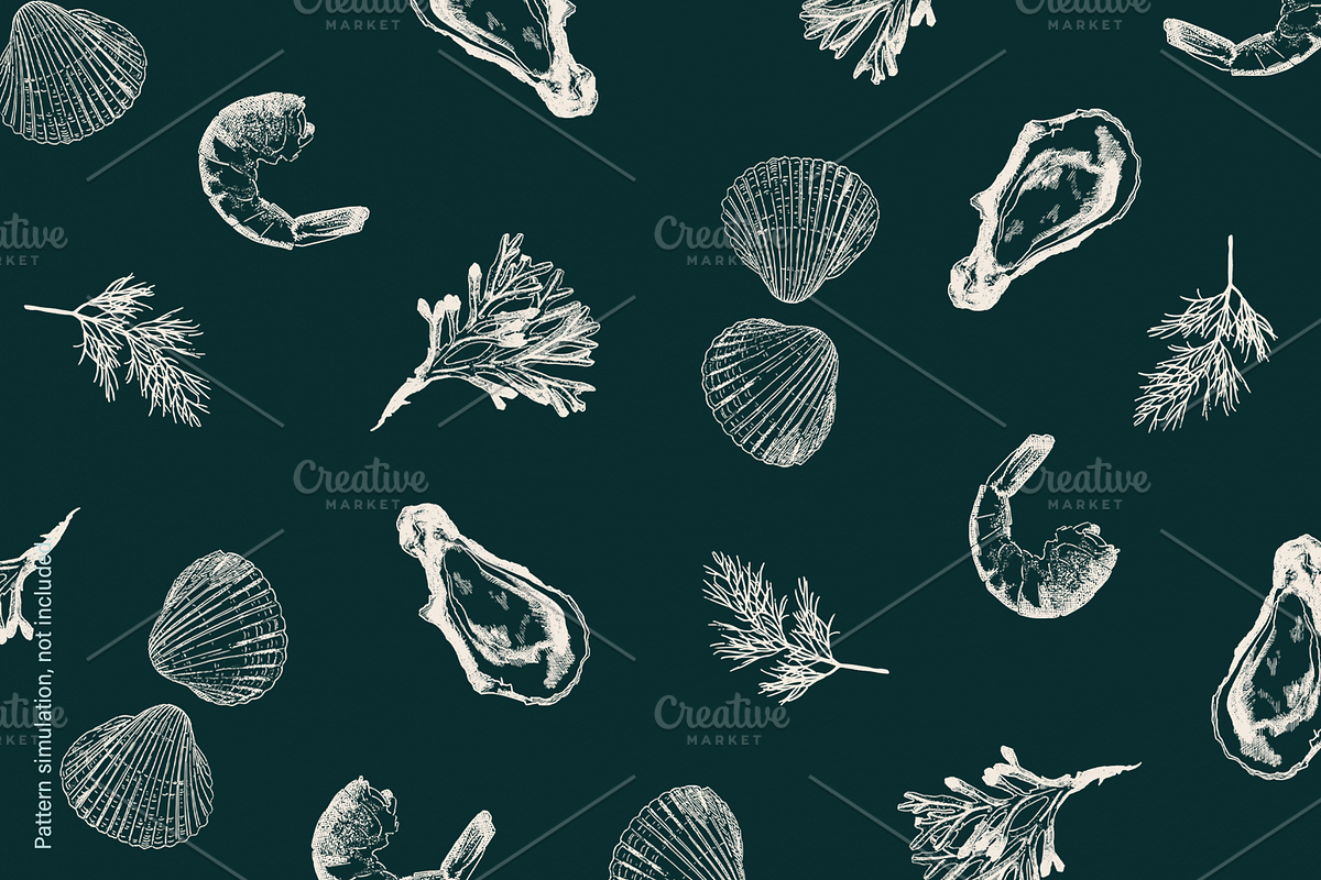 Seafood illustrations, a Food Illustration by Camille Natton (Photo 5 of 8)