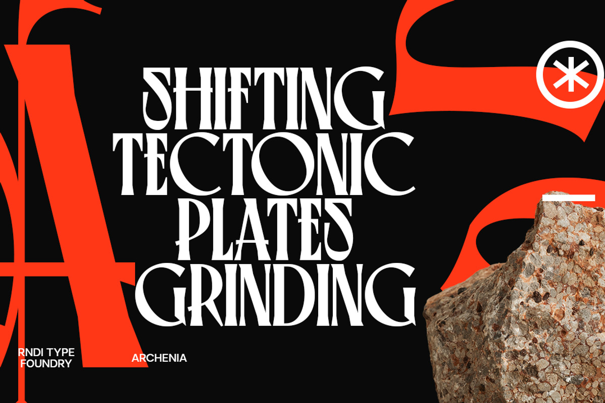Archenia, a Blackletter Font by RNDI Type Foundry (Photo 11 of 11)