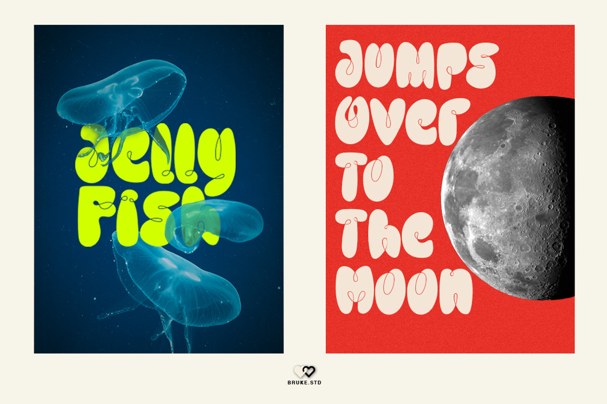 Physical Touch - Font, a Font by Bruke.std (Photo 6 of 7)
