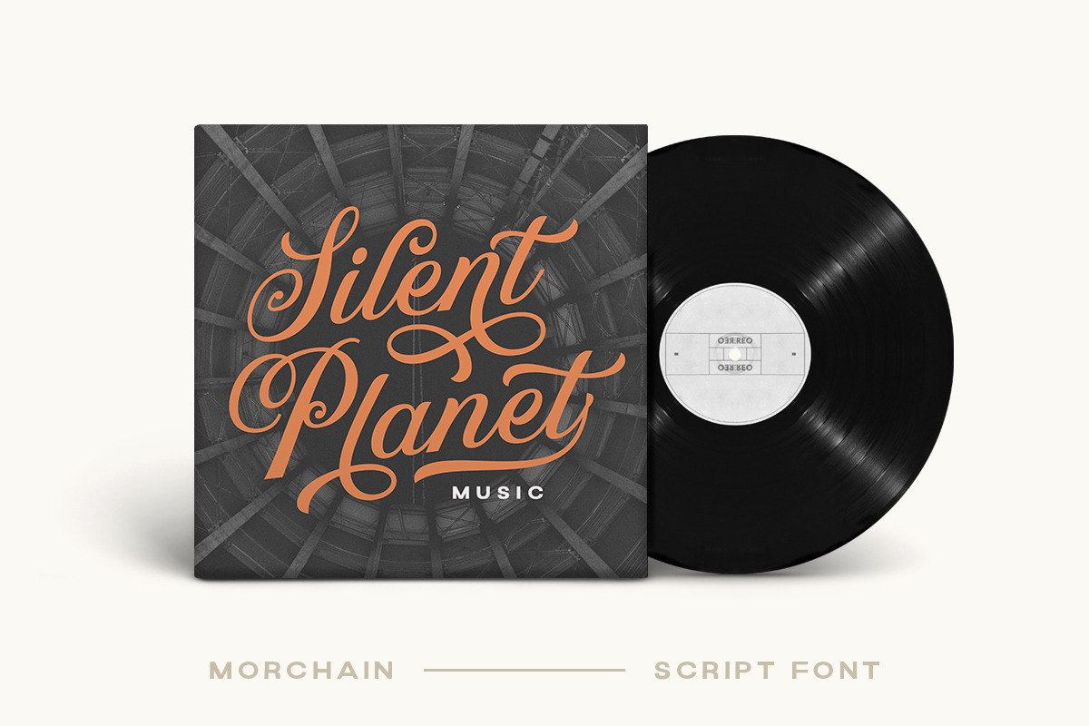 Morchain Script, a Script Font by Letterhend Studio (Photo 8 of 9)