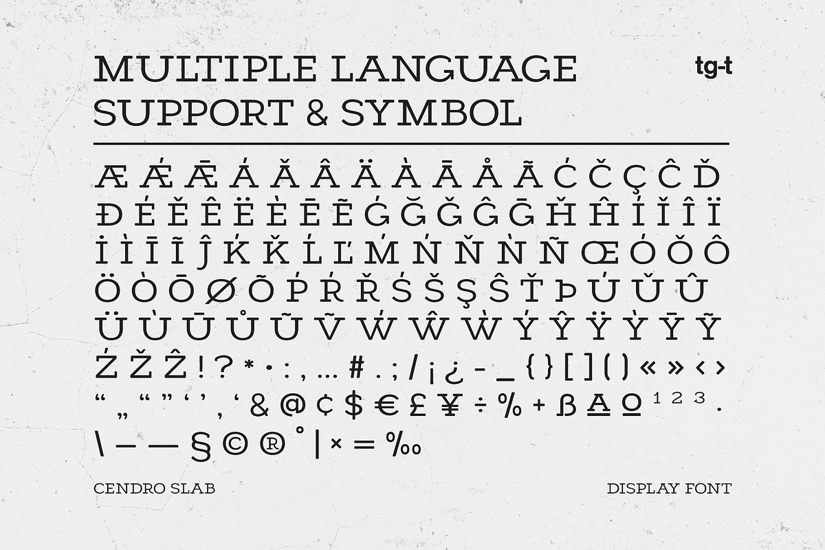 Cendro Slab - Slab Serif Font, a Slab Serif Font by Tiga Type (Photo 2 of 8)
