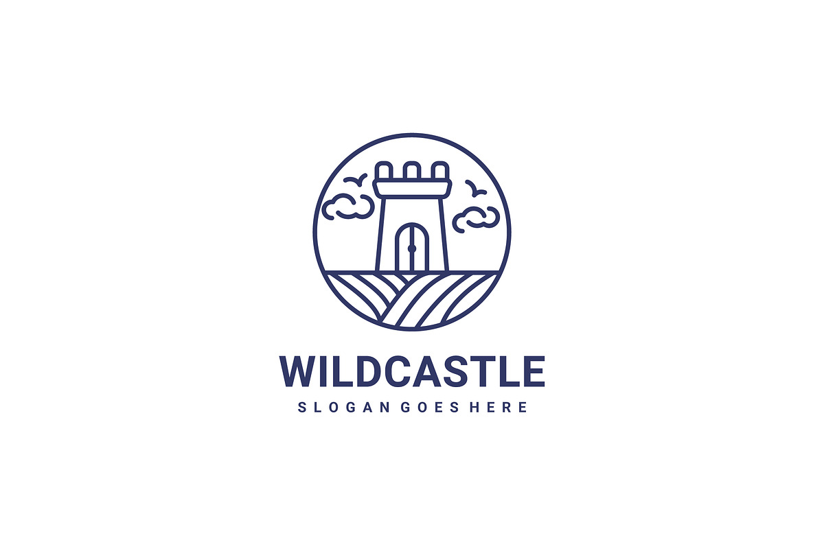 Wild Castle Logo, a Branding & Logo Template by 3ab2ou (Photo 2 of 2)