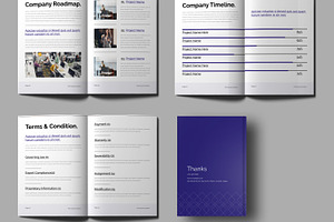 HR Employee Handbook Brochure Design