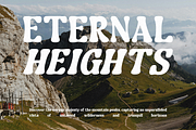 Guffier - Retro Display Typeface, a Serif Font by Typetemp Studio (Thumbnail 9 of 12)