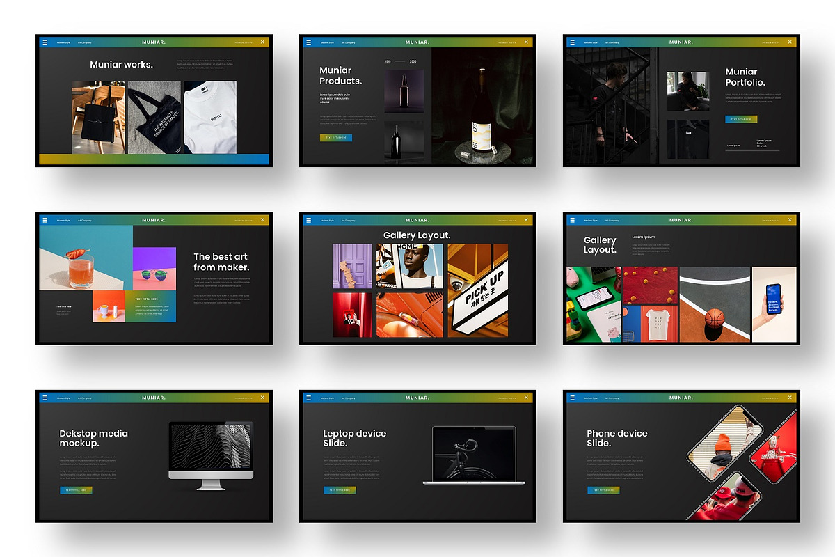 Muniar – Business Keynote Template, a Presentation Template by Dens Creative Studio (Photo 4 of 6)