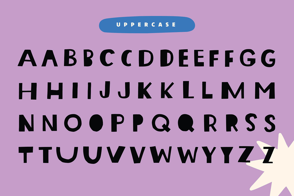 Butami | Quirky Font Family, a Handwritten Font by Point and Poem (Photo 3 of 14)