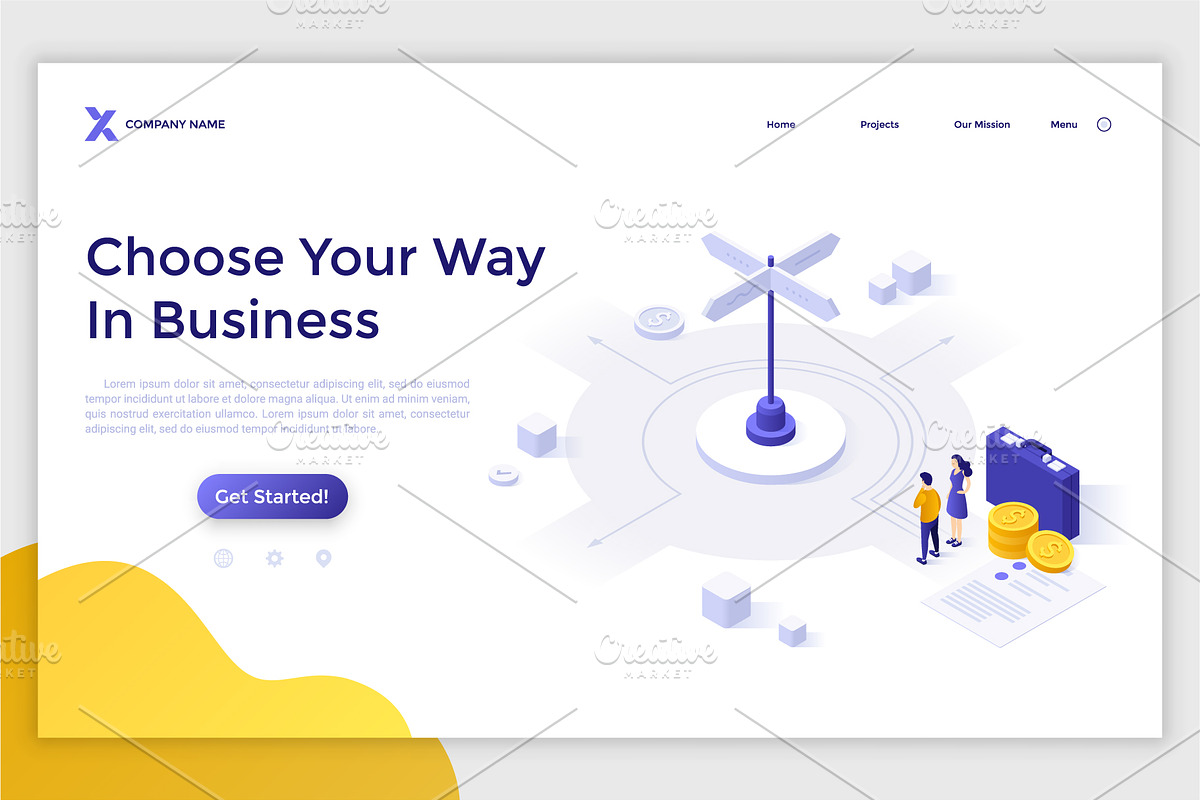 Isometric Solutions Mini. Part 16, a Templates & Theme by Andrew Kras Design (Photo 14 of 18)