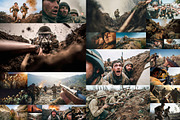 Faces of War - 114 images, a Person Photo by Handmadefont (Thumbnail 8 of 16)