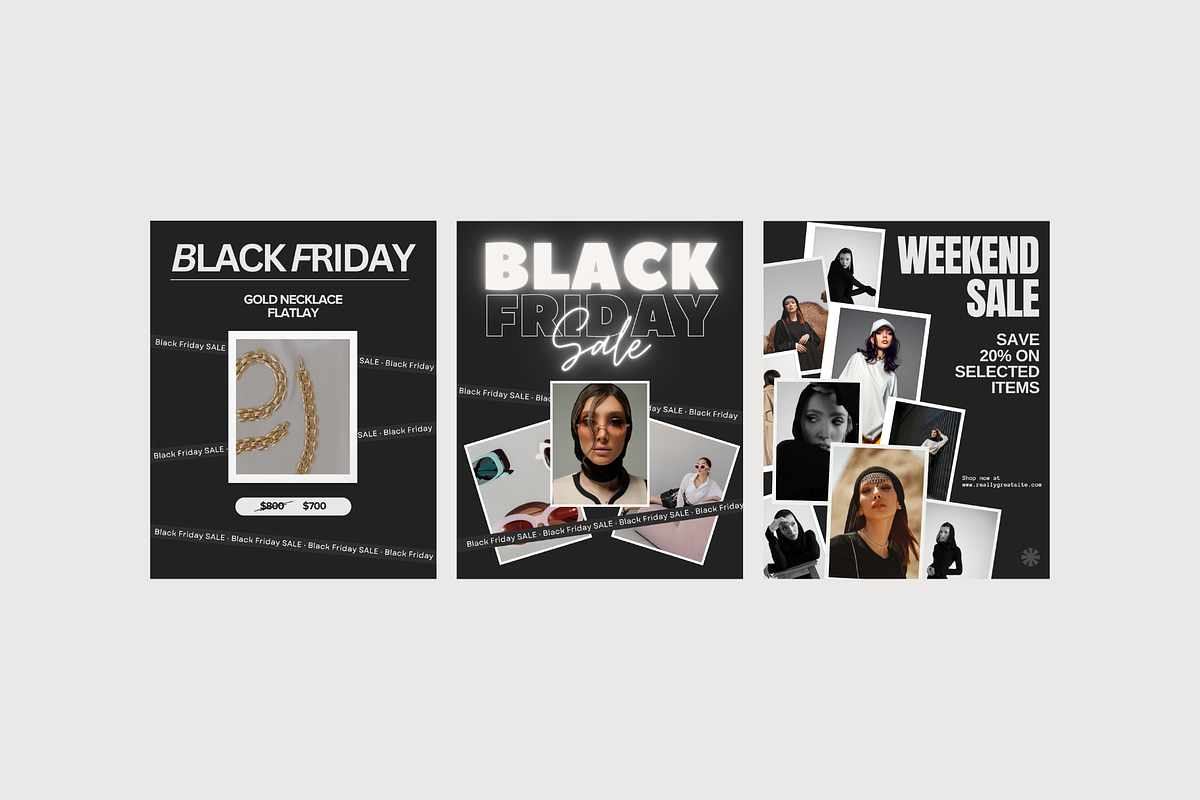 Black Friday Instagram Posts preview 7