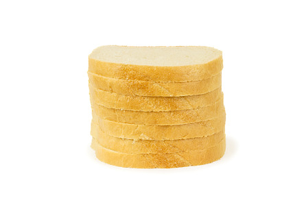 Loaf bread isolated on white, a Food & Drink Photo by AlexBush