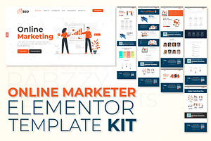 Marketer Elementor Template Kit