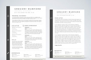 Classified CV/Resume (PSD/WORD DOC), a Resume Template by Valeur Design (Thumbnail 2 of 2)