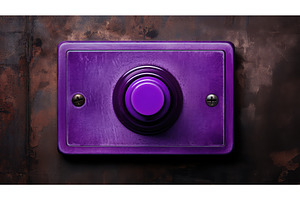 age power button purple ai generated, a Background Photo by pikepicture