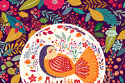 Autumn bloom, a Decorative Illustration by MoleskoStudio (Thumbnail 8 of 14)