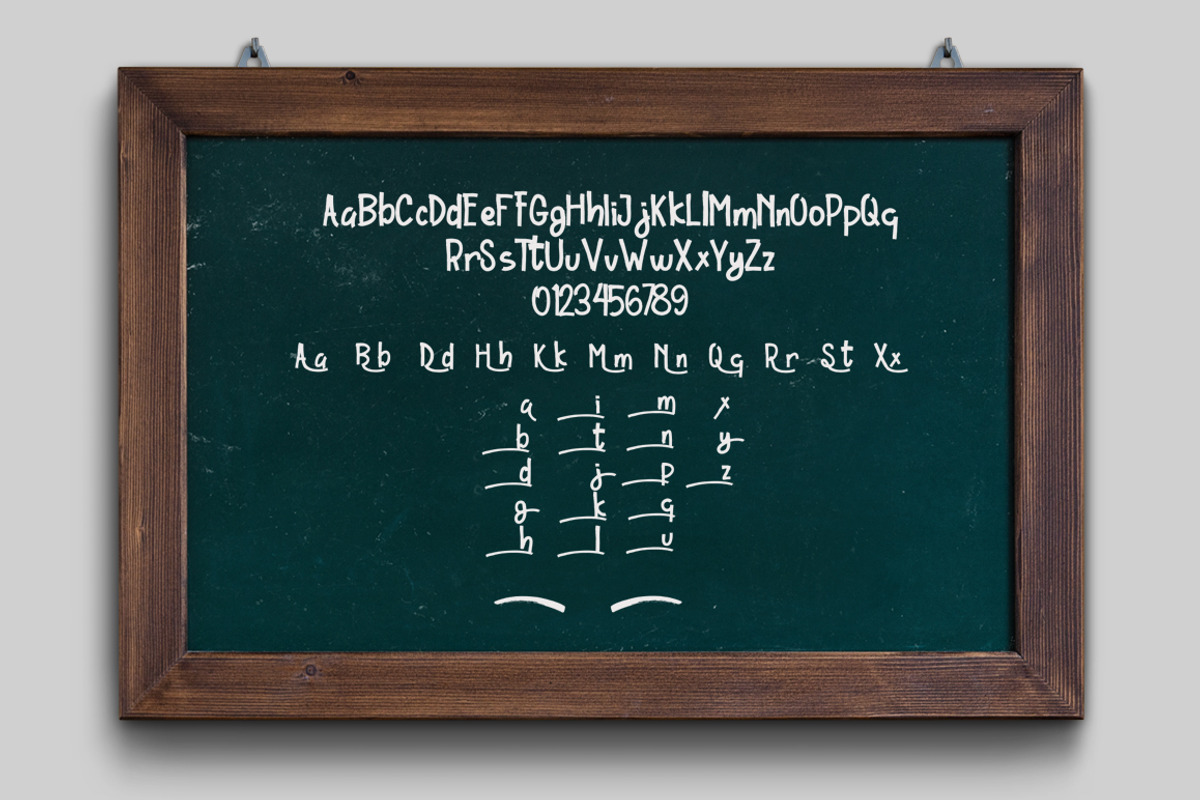 Ordinary Brush Font preview 8