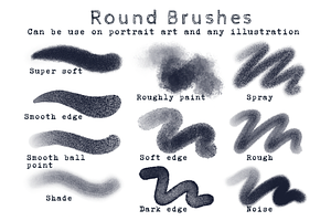 32 Monster Texture Procreate Brushes