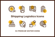 54 Shipping Logistics Icons, an Icon by Furnace (Thumbnail 3 of 5)