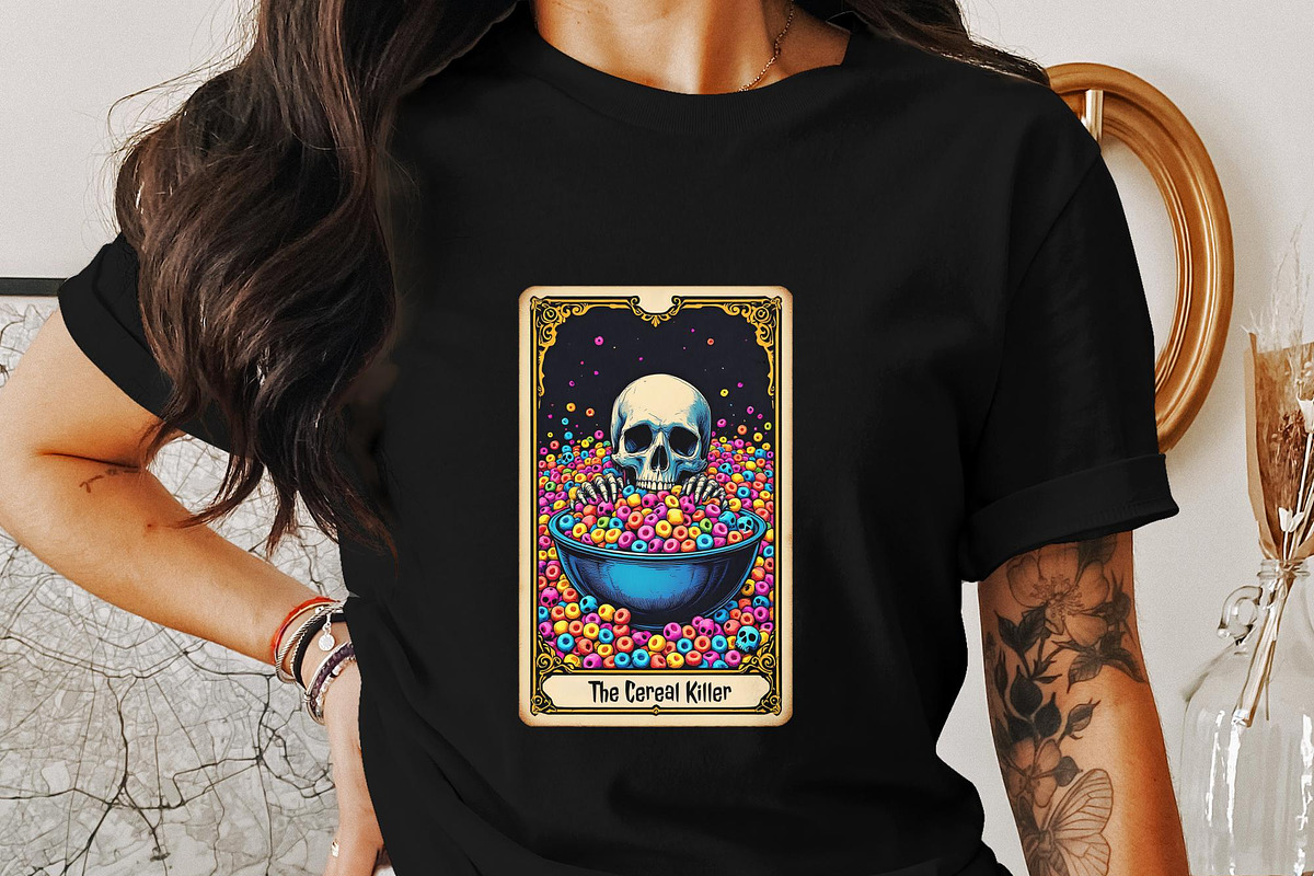Funny Tarot Cards PNG Bundle 4, a Decorative Illustration by Twisted Mountains (Photo 2 of 10)