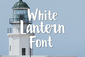 White Lantern Font
