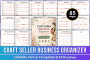 Craft Seller Business Organizer Kdp, a Stationery Template by Mustafiz (Thumbnail 1 of 9)