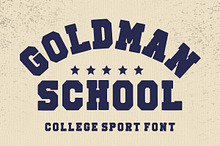 Goldman School Sport College Font