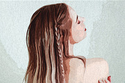 Canvas Oil Painting Photo Effect, a Layer Style Add-On by GlowGrid (Thumbnail 4 of 5)