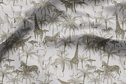 Powder jungle seamless + clipart set, a Pattern Graphic by PatternsBlooming (Thumbnail 5 of 5)