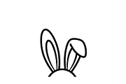 Easter Bunny Ears Vector Bundle, an Illustration by jahid234 (Thumbnail 29 of 51)
