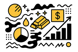 Creative vector illustration, a Finance Illustration by ZinetroN