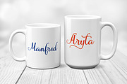 Afraty Stencil, a Script Font by Digital Typeface Studio (Thumbnail 6 of 6)