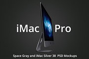 iMac Pro and iMac Mockups, a Mac Mockup by RadekBroz (Thumbnail 1 of 8)