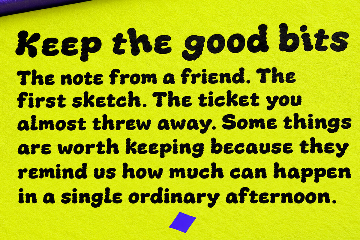 Vibro Groove Font, a Sans Serif Font by Handmadefont (Photo 16 of 17)