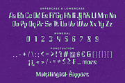 Vakulta - Retro Futurism Font, a Sans Serif Font by twinstd (Thumbnail 9 of 9)