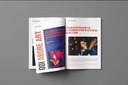 Pop Art Magazine Template Design, a Magazine Template by Seeing-art (Thumbnail 4 of 11)